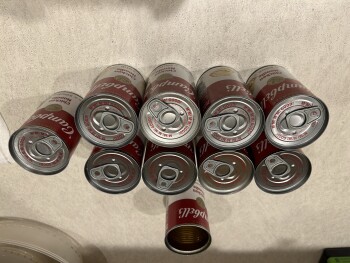 Verbraucherbewertung – Lebensmittelsicherheit Campbells Chicken Noodle, GIANT, Quentin Road, Lebanon, PA, USA A few months ago I ate a can of Camp... Foto #3