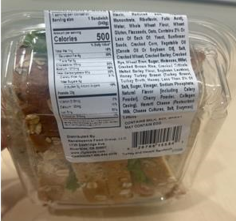 Food Recall GH Foods CA, LLC Turkey and Havarti Sandwich - recalled due to undeclared allergen GH Foods CA, LLC.... photo #2