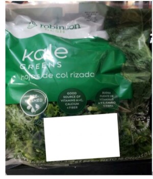 Food Recall Robinson Fresh, Lancaster, Giant Kale, Spinach, Collard Green products - recalled due to Listeria mo... Foto #5