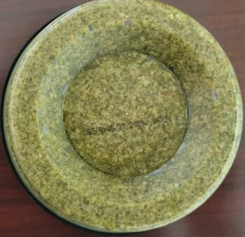 نذكر الطعام Trader Joe’s Genova Pesto Packaged in Tubs Marked Hummus Dip - recalled due to Allergens Bakkavor US... صورة فوتوغرافية #3