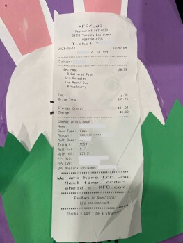 Consumer Review - Food Safety Long John Silver's | KFC, Yucaipa Boulevard, Yucaipa, CA, USA Soon after I ate I felt nauseous, diar... photo #2