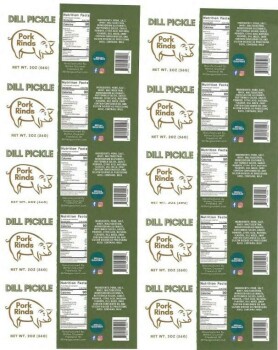 Food Recall Mitten Gourmet RTE pork rind products - recalled due to production without the benefit of inspection... photo #3