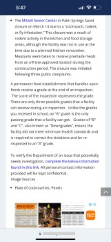 مراجعة المستهلك - سلامة الغذاء Mizell Center, South Sunrise Way, Palm Springs, CA, USA Was an employee tat the time of this inciden... صورة فوتوغرافية #9