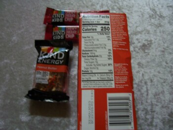 Avis du consommateur - Sécurité alimentaire Kind Energy Bars, Target, California Avenue, Sand City, CA, USA Allergy severe pain in calf legs and... photo #2