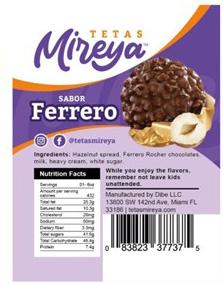 Food Recall Tetas Mireya Nutella, Toddy, Ferrero, Galleta Maria & Oreo - recalled due to allergens DIBE LLC. of... photo #2