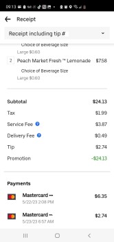 مراجعة المستهلك - سلامة الغذاء Arby's, Jesse Jewell Parkway, Gainesville, GA, USA I ordered drinks 5 strawberry and lemonade to be... صورة فوتوغرافية #2