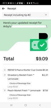 مراجعة المستهلك - سلامة الغذاء Arby's, Jesse Jewell Parkway, Gainesville, GA, USA I ordered drinks 5 strawberry and lemonade to be... صورة فوتوغرافية #3