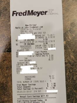 Consumer Review - Food Safety Fred Meyer, North Division Street, Spokane, WA, USA An hour ago Shrimp I called different locations... photo #2