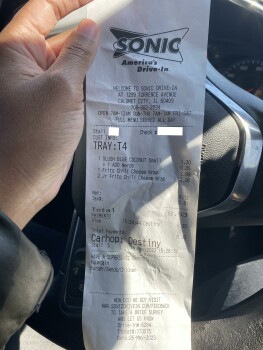 Avis du consommateur - Sécurité alimentaire Sonic Drive-In, 1299 Torrence Avenue, Calumet City, IL, USA Today frito chili cheese wrap The chili... photo #3