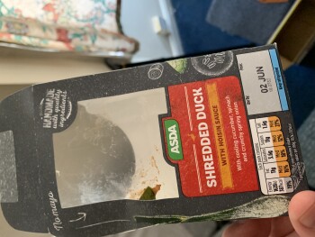 Consumer Review - Food Safety Asda Southampton Superstore, Southampton, UK Bought a hoisin duck wrap for lunch. Within 2 hours exp... photo #2