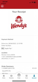 Consumer Review - Food Safety Wendy's, University Boulevard, Orlando, FL, USA My boyfriend and I both ordered the ghost pepper chi... photo #2