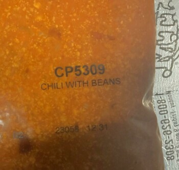 Food Recall J.T.M. Provisions Company Chili with beans - recalled due to extraneous materials The FSIS announced... photo #2