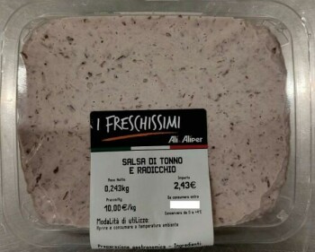 Food Recall I Freschissimi Tuna sauce with Radicchio -  recalled due to Listeria The Italy Health Ministry annou... photo #1