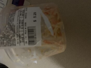 Reseña del consumidor - Seguridad alimentaria Salad, Meijer, Eastman Avenue, Midland, MI, USA Yesterday Deli mixed salad called chop salad Ordered... foto #2