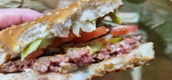 Consumer Review - Food Safety Burger King, Alabama 59, Robertsdale, AL, USA Tonight Impossible whopper. It was still raw. It was n... photo #3