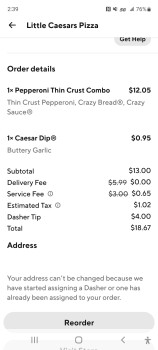 Consumer Review - Food Safety Little Caesars Pizza, Missouri Boulevard, Jefferson City, MO, USA I just ate the combo meal with thi... photo #2