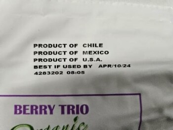 Food Recall Great Value Frozen strawberries and frozen fruit blends - recalled due to potential Hepatitis A cont... Foto #8
