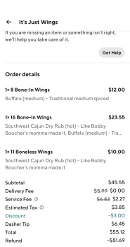 Consumer Food Safety Report It's Just Wings, West Riverdale Road, Riverdale, UT, USA Raw chicken wings from here. Nobody sick ye... photo #1