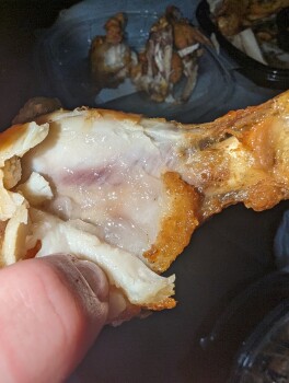 Consumer Food Safety Report It's Just Wings, West Riverdale Road, Riverdale, UT, USA Raw chicken wings from here. Nobody sick ye... photo #2