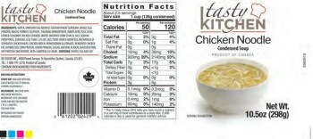 Food Recall Tasty KITCHEN Chicken Noodle Condensed Soups - recalled due to importation without benefit of import... Foto #2