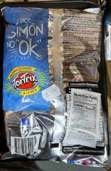 Rappel d'aliments El Paisano Import TorTrix Con Chicharrón - recalled due to Ineligible country of import (Guatemala)... photo #2