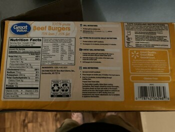 مراجعة المستهلك - سلامة الغذاء Great Value Meat, Walmart Supercenter, U.S. 80, Mesquite, TX, USA Three days now, I have been throwi... صورة فوتوغرافية #3
