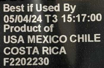 Food Recall Private Selection Multiple frozen fruit with mango products - recalled due to potential Listeria Tow... photo #15
