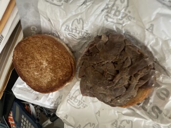 Consumer Review - Food Safety Arby's, Rock Springs Drive, Las Vegas, NV, USA has five roast beef sandwiches for five dollars speci... photo #2