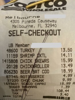Consumer Review - Food Safety Costco Wholesale, Florida 404, Melbourne, FL, USA This past week.  I had 5 pieces at night and withi... photo #3