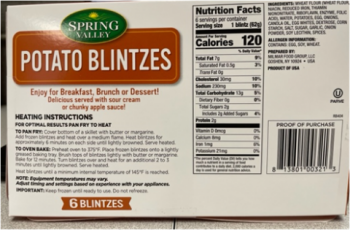 Food Recall MilMar Food Group LLC Potato Blintzes - recalled due to undeclared milk MilMar Food Group LLC, of Go... Foto #3