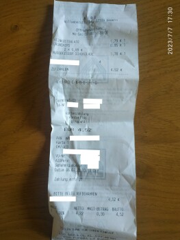 Consumer Review - Food Safety ALDI Nord, Wollweberstraße 5a, 17109 Demmin, Deutschland Moin, habe am 06.07.2023 in Aldi Nord einen... photo #6