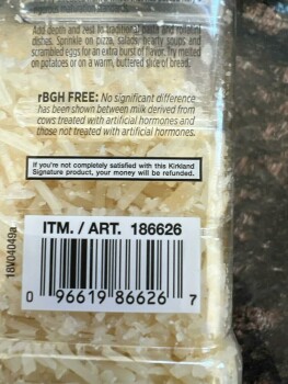 Consumer Review - Food Safety Kirkland shredded parmesan Reggiano cheese, Costco Wholesale, Marks Street, Henderson, NV, USA I fir... photo #2