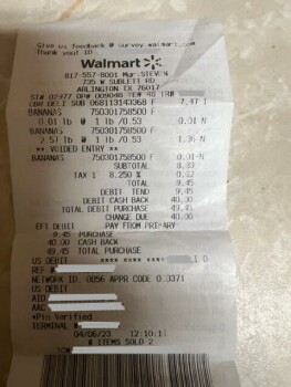 Consumer Review - Food Safety Walmart Neighborhood Market, 735 West Sublett Road, Arlington, Texas, USA Suspected food poisoning.... photo #2