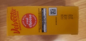 消费者评论 - 食品安全 Velveeta, Walmart Supercenter, West 1280 North, Tooele, UT, USA Ate the his Velveeta Mac and Cheese... 照片 #1