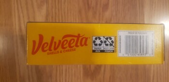 消费者评论 - 食品安全 Velveeta, Walmart Supercenter, West 1280 North, Tooele, UT, USA Ate the his Velveeta Mac and Cheese... 照片 #2