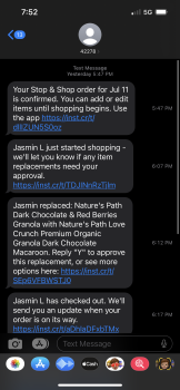 Consumer Review - Food Safety Instacart, Beale Street, San Francisco, CA, USA My instacart shopper checked out at 6:07 pm. The foo... photo #2