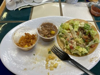 Consumer Review - Food Safety Rubio's Coastal Grill, California 111, La Quinta, CA, USA Today Fish taco beef taco photo #2