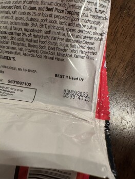 Consumer Review - Food Safety QFC, Northeast 8th Street, Bellevue, WA, USA Totino's pepperoni pizza
07/19 Ate two Totino's pepper... photo #4