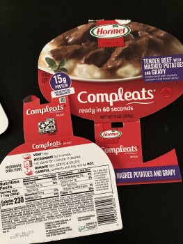 Consumer Review - Food Safety HORMEL COMPLEATS, Stop & Shop, Vredenburgh Avenue, Yonkers, NY, USA Suspected food poisoning. Sympto... photo #1