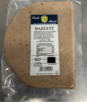 نذكر الطعام Dale Meats cooked pork and beef products - recalled due to Listeria The FSAI announced the recall of... صورة فوتوغرافية #2