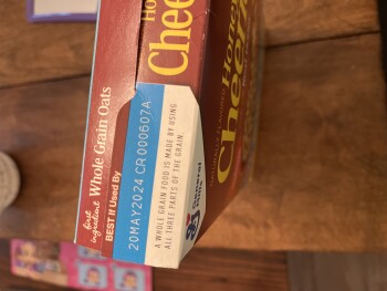 Consumer Review - Food Safety Honey Nut Cheerios, Jenison, Georgetown Township, MI, USA I bought Honey Nut Cheerios and myself, an... photo #1