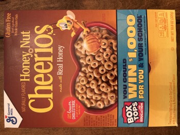 Consumer Review - Food Safety Honey Nut Cheerios, Jenison, Georgetown Township, MI, USA I bought Honey Nut Cheerios and myself, an... photo #2