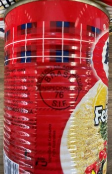 Food Recall Anglo and Bordon Feijoada cans - recalled due to Ineligible establishment of import (Brazil) The FSI... photo #4