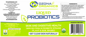 Reclame de Alimentos Ozona & Go Healthy Liquid Probiotics for Humans and Animals - recalled due to potential foodborne il... foto #2
