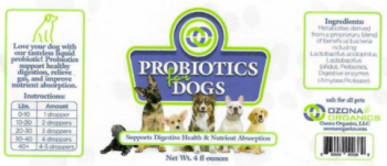 Reclame de Alimentos Ozona & Go Healthy Liquid Probiotics for Humans and Animals - recalled due to potential foodborne il... foto #4