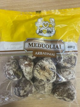 Food Recall Javine Meduoliai Arbatiniai (Honey Cakes) - recalled due to Allergen Javine is recalling its Meduoli... photo #1