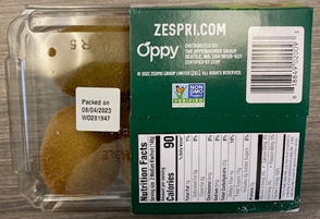 Food Recall Zespri Organic green kiwifruit - recalled due to possible Listeria monocytogenes contamination David... photo #3