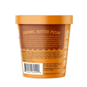 Reclame de Alimentos Eclipse  Caramel Butter Pecan Cup frozen dessert - recalled due to extraneous materials Eclipse Food... foto #2