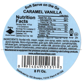 Food Recall Soft Serve on the Go frozen dessert cups - recalled due to Listeria monocytogenes The affected produ... photo #2