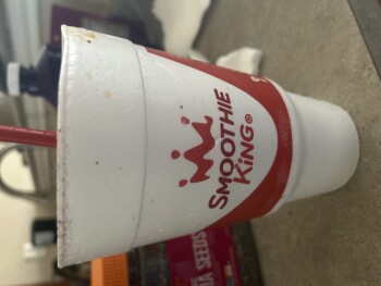 مراجعة المستهلك - سلامة الغذاء Smoothie King, 1520 E Debbie Ln, Mansfield, TX 76063, USA Suspected food poisoning. Symptoms: Diarrh... صورة فوتوغرافية #2